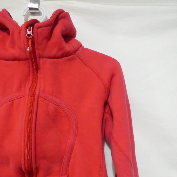 LULULEMON | see measurements | Red Scuba Zip-Up Hooded Sweatshirt - Hoodie - Picture 6 of 15